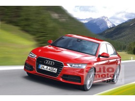 The new Audi A4 will ride on two cylinders