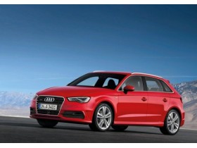 New Audi A3: shows the five-door version