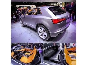 Audi showed a small crossover
